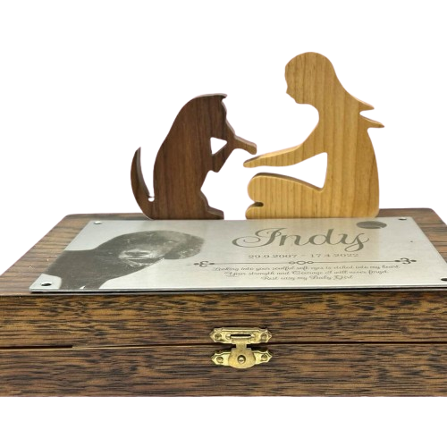 Pet Memorial Woodwork Art Figurines