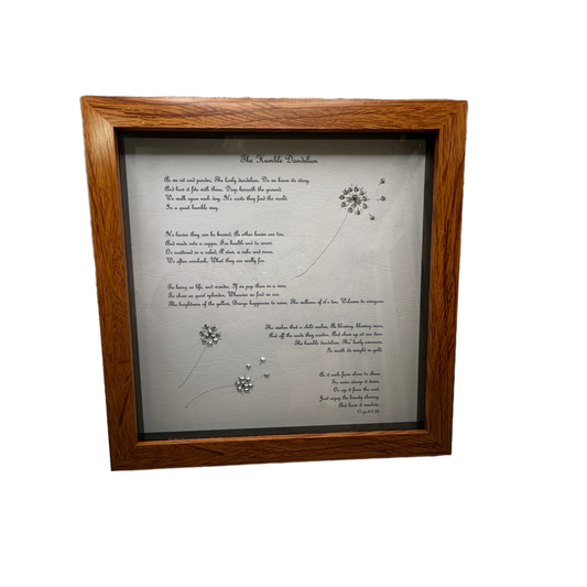 Dandelion Poem Boxed Art