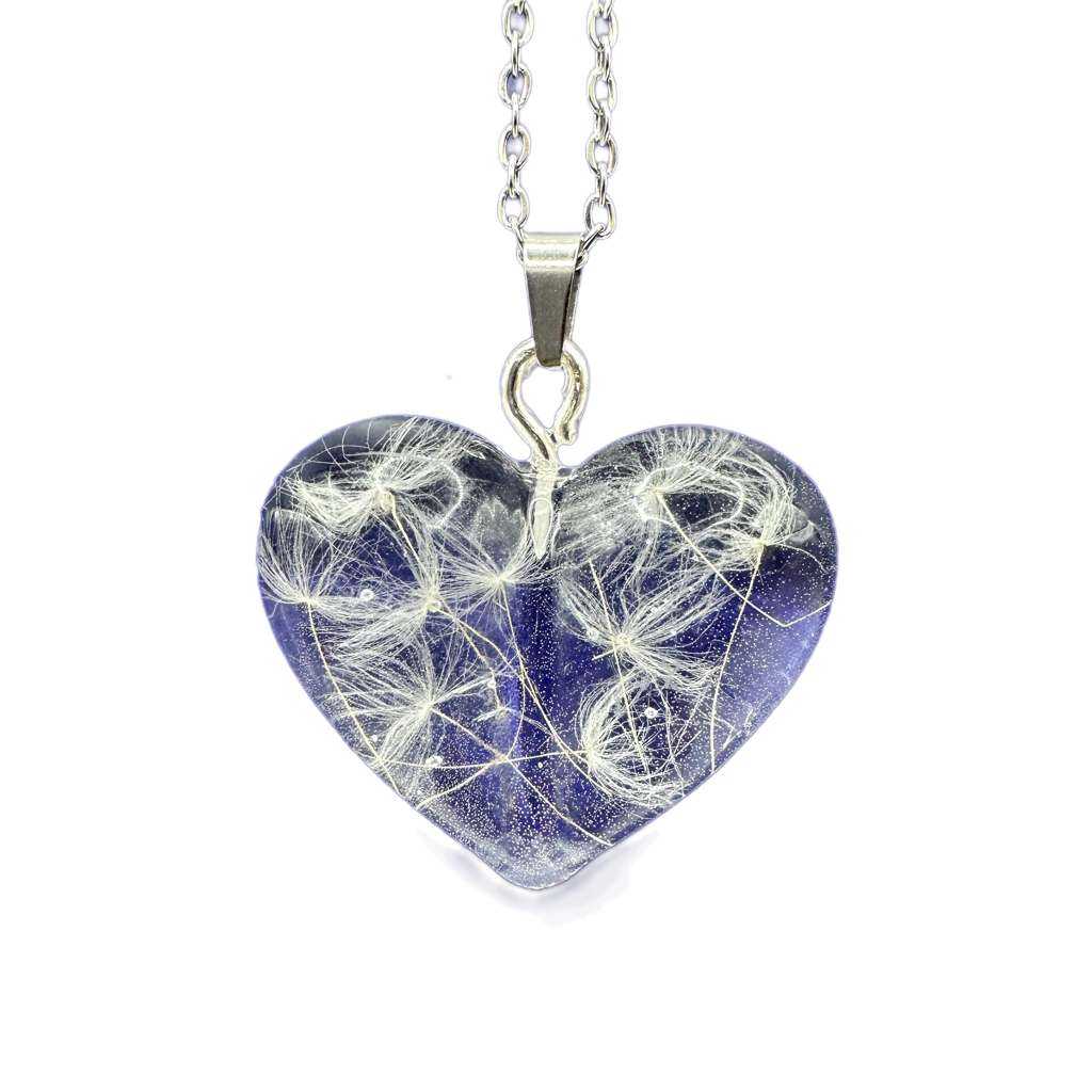 Dandelion and Charm Pendant or Keyring