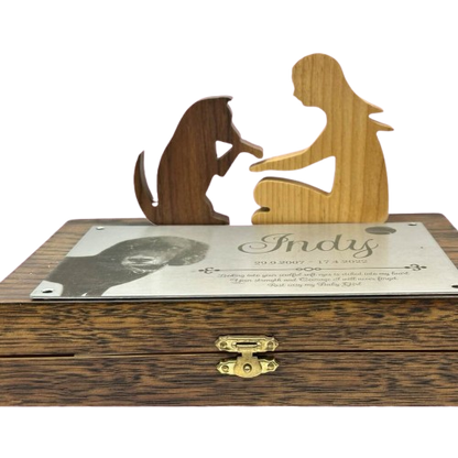 Pet Memorial Woodwork Art Figurines