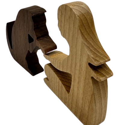 Pet Memorial Woodwork Art Figurines