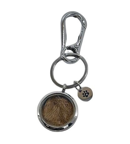 Memorial Locket  "Ashes or Photo Keyring