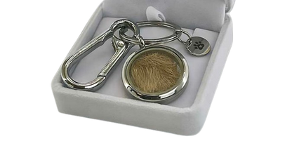 Memorial Locket  "Ashes or Photo Keyring