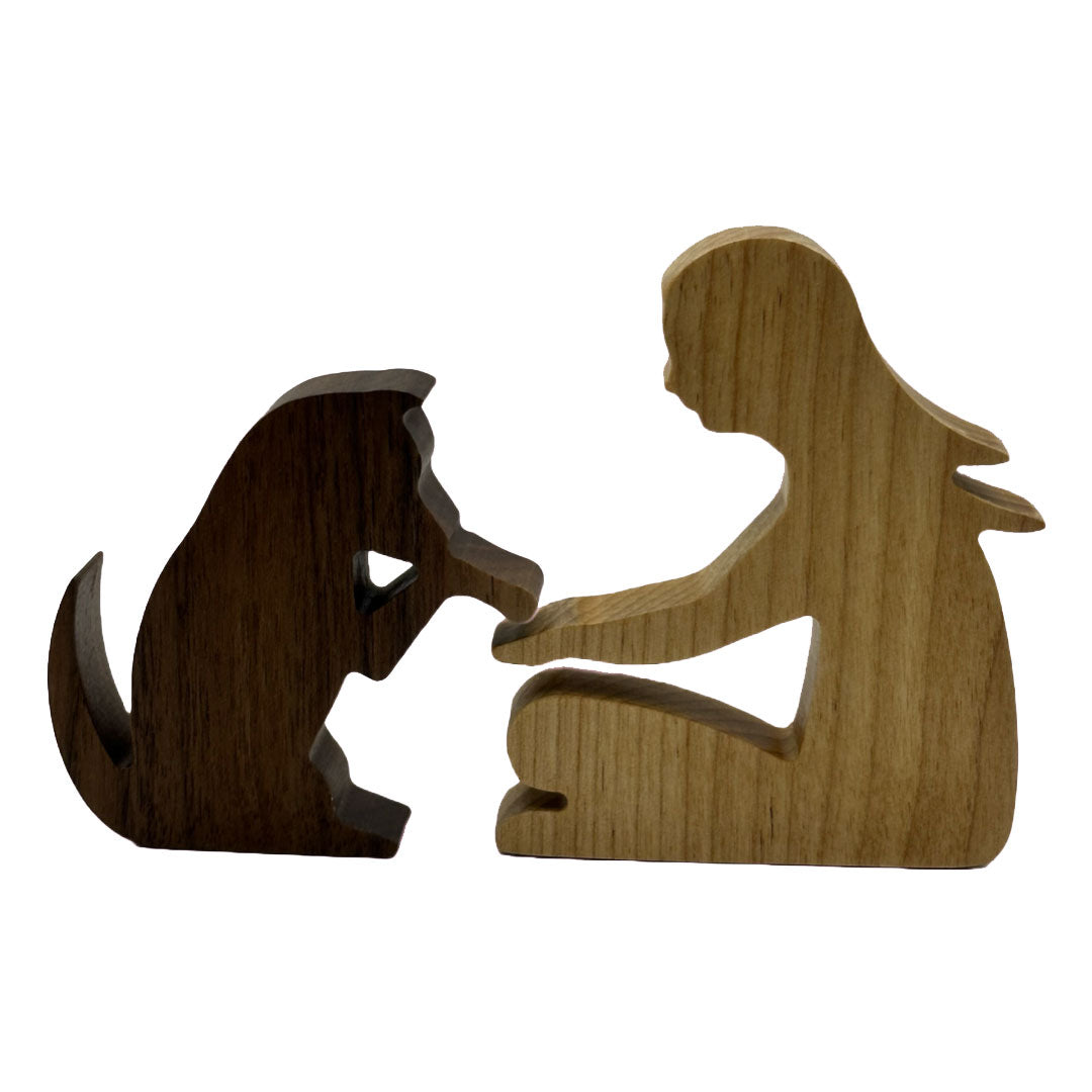 Pet Memorial Woodwork Art Figurines