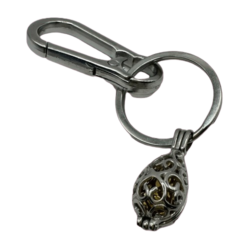 Small Filigree Egg "Urn" Keyring Keepsake