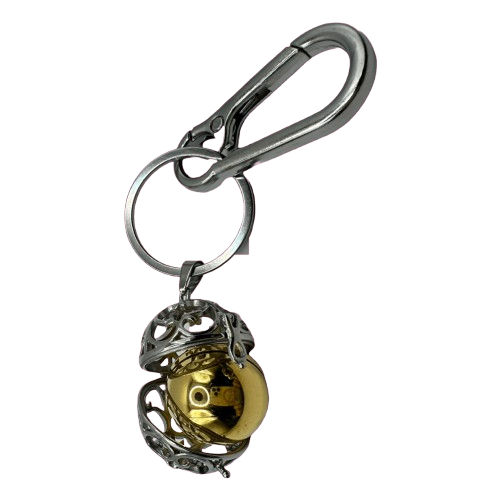 Filigree Ball "Urn" Keyring Keepsake
