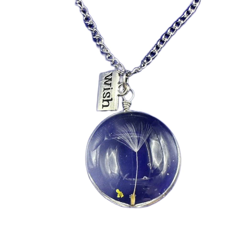 Dandelion and Charm Pendant or Keyring